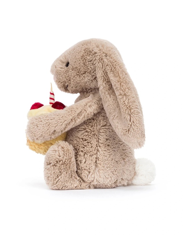 Jellycat - Bashful Beige Bunny Birthday