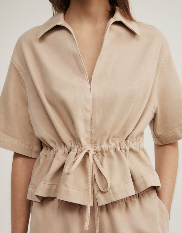 Witchery - Bow Denim Shirt