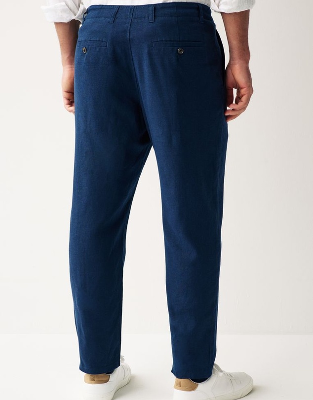 NEXT - Linen Blend Drawstring Trousers