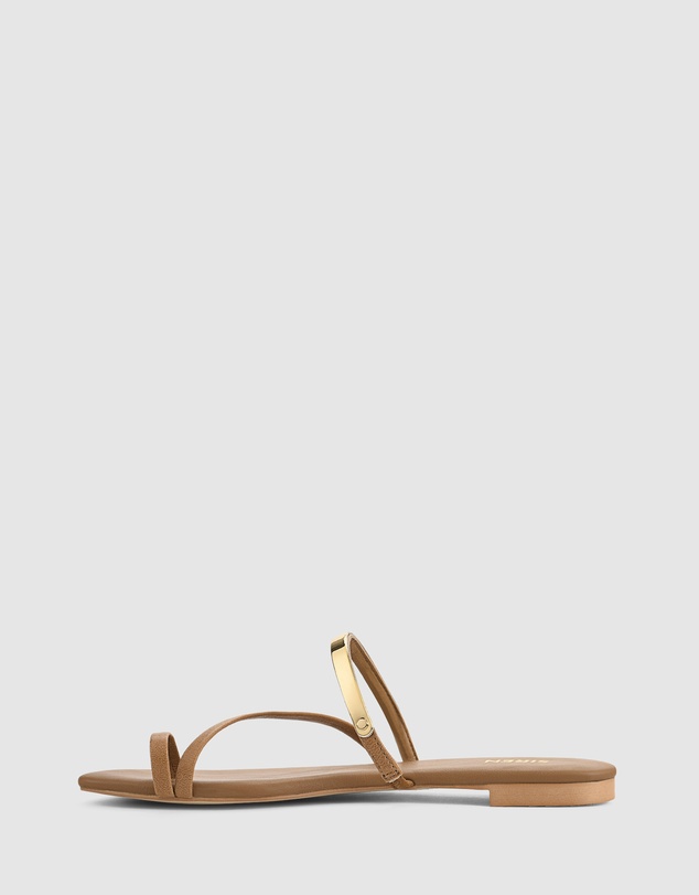 Siren - Miles Strappy Flat Sandals