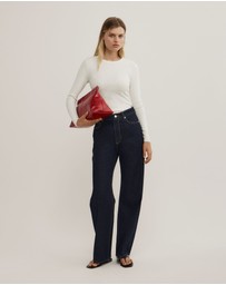 Witchery - Crew Rib Long Sleeve Top