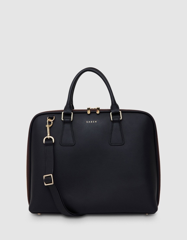 SABEN - Parker Leather Briefcase