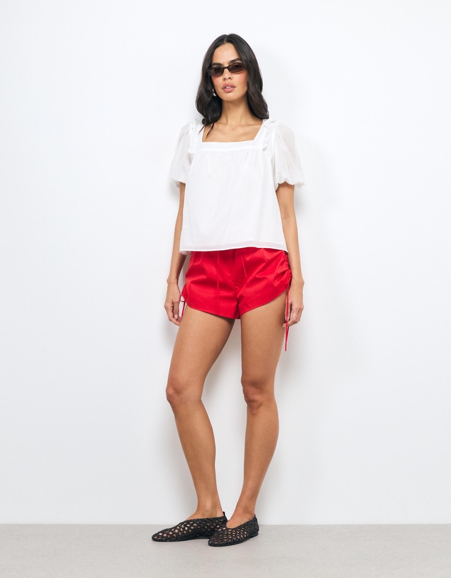AERE - Mimi Ruched Shorts