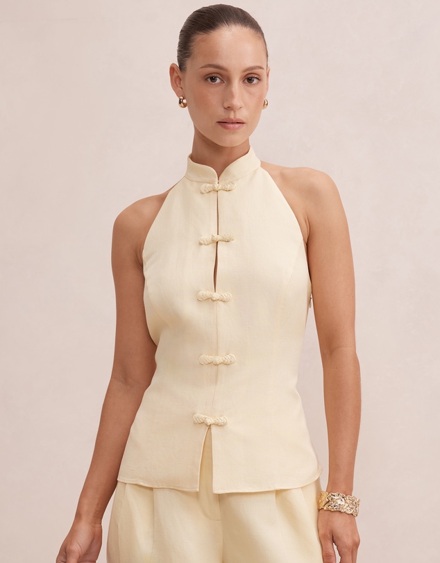 Forever New Petite - Isla Petite Halter Neck Top