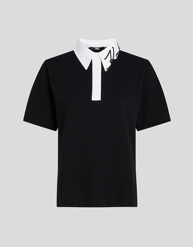 Karl Lagerfeld - Signature Polo Shirt