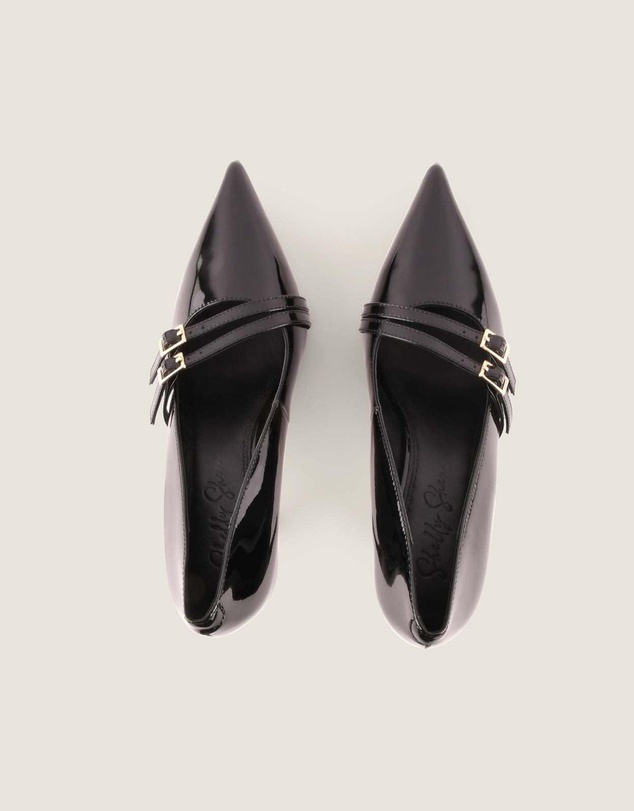 Shelly Shen - Jagger High Heel Pumps Black Patent