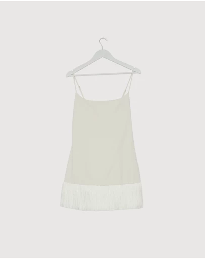 Revibe - Repaired CHANCERY Lucy Tassel Mini Dress - AU 12