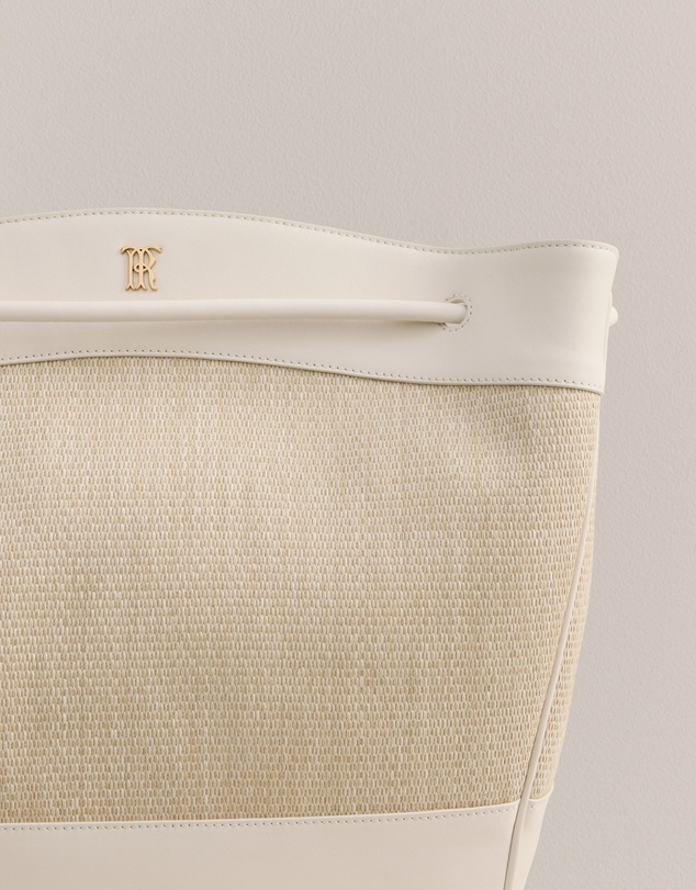 Trenery - Caelis Woven Bag in Alabaster