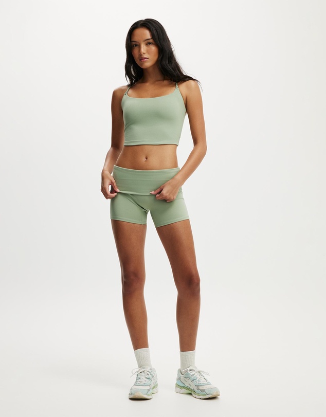 Cotton On Body Active - Ultra Soft Roll Over Shortie Short