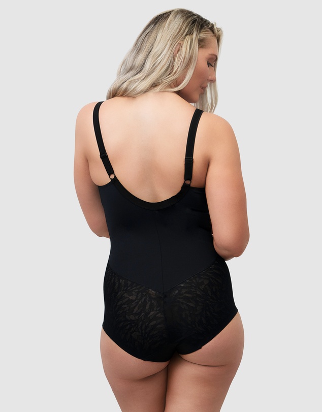 Naturana - Minimiser Cup Shaping Bodysuit With Lace