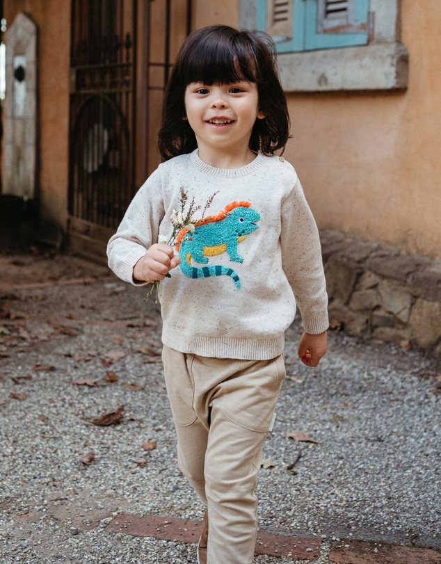 Purebaby - Slouchy Pants -Kids-Babies
