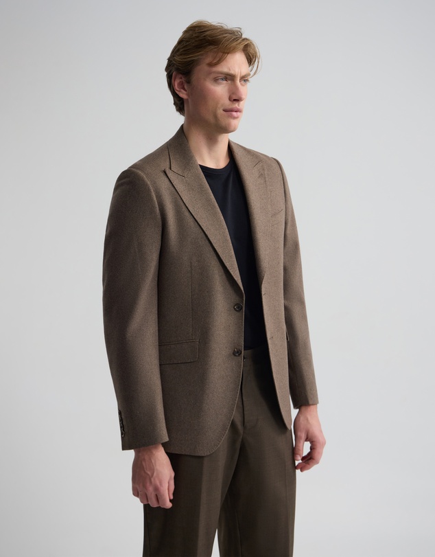Oxford - Blake Wool Blend Peak Lapel Blazer