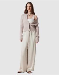 & Other Stories - Drawstring Satin Trousers