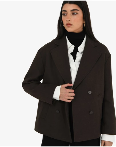 Forcast - Tamara Cropped Peacoat
