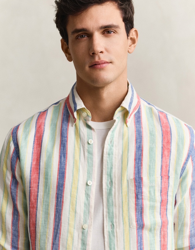 Gant - Multistripe Linen Shirt