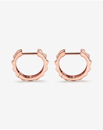 Michael Hill - Signature Connect Huggie Earrings in 10kt Rose Gold
