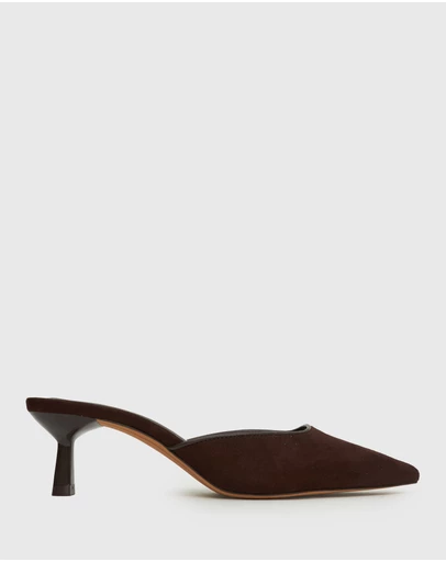 Betts - Amalie Pointed Toe Stiletto Mules