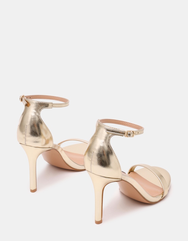 Steve Madden - Brazen Gold Metallic Heels