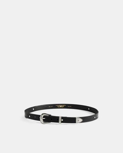R.M.Williams - Agnes Stitched Studded Belt