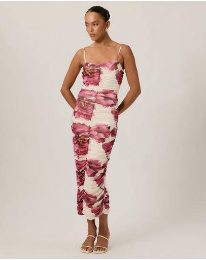 Pink Flower Print