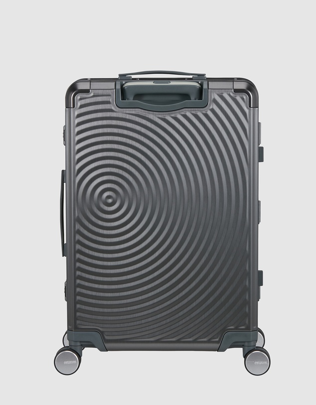 American Tourister - Soundbox Alu Medium Tsa Suitcase Expandable (68Cm)