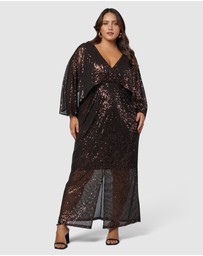 Pink Dusk by Curve Project - Red Carpet Ready Maxi Dress