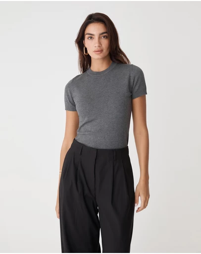 Forcast - Catherine Short Sleeve Knit