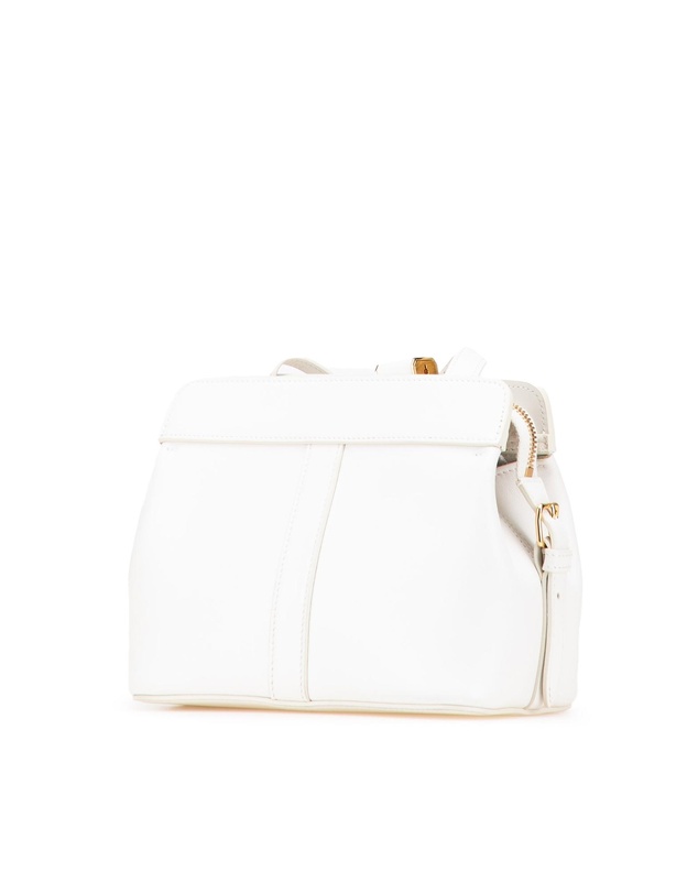 Pre-Loved by Azura Reborn - Pre-Loved celine Elegant Leather Shoulder Bag with Adjustable Strap and Stylish Key Charm
