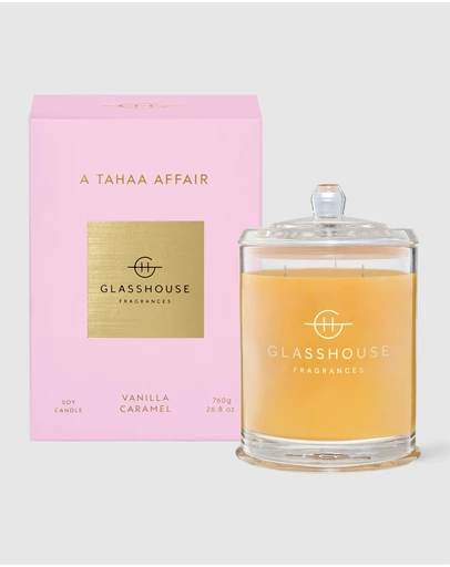 Glasshouse Fragrances - A Tahaa Affair 760g Soy Candle