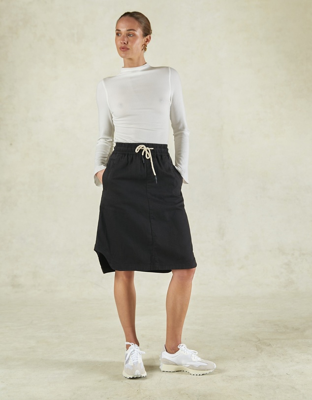 DRICOPER DENIM - Cecil Black Skirt
