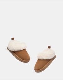 EVERAU - Australian Shepherd Ugg Glacial Kids Cow Suede Upper UGG Boots