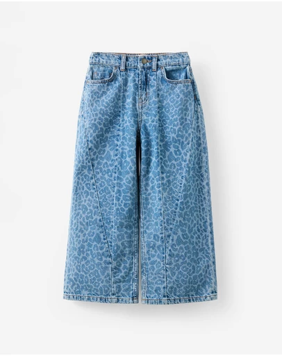 Cotton On Kids - Super Wide Leg Denim Jean