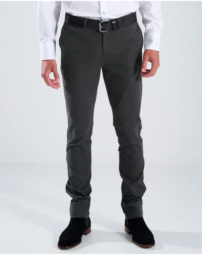 3 Wise Men - 3 Wise Men Cayden Chino Pant - Dark Charcoal