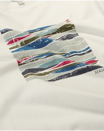 Seasalt - Seasalt Cornwall White Midwatch Organic Cotton T-Shirt