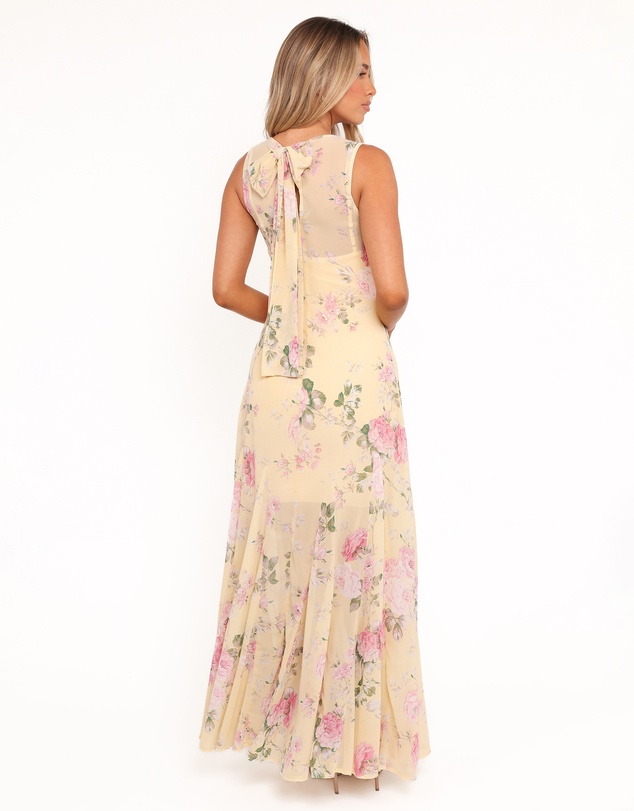 Petal & Pup - Keani Maxi Dress - Yellow Floral