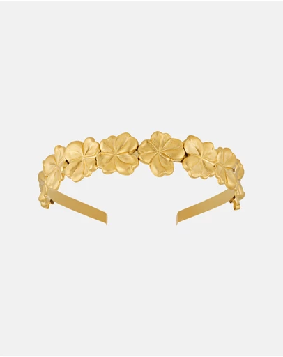 Stephanie Browne - Golden Clover Headband