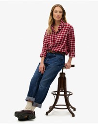 Superdry - Check Flannel Boyfriend Shirt