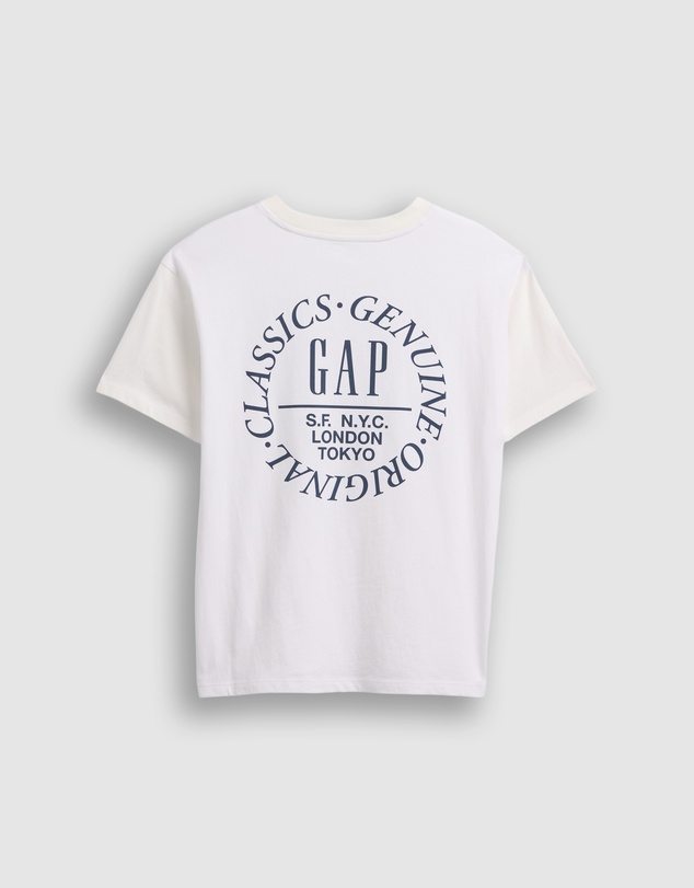 GAP - Relaxed SS Logo Tee - Teens