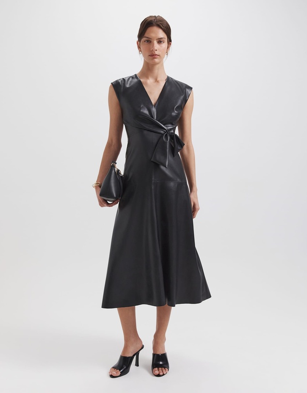 SABA - Mimi Faux Leather Dress