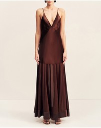 Shona Joy - Moraya Plunged Maxi Dress
