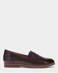 Mia Vita - Remi Casual Slip-On - Chocolate
