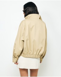 AERE - Ines Funnel Neck Bomber