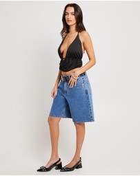 Insight - Cowl Halter Top