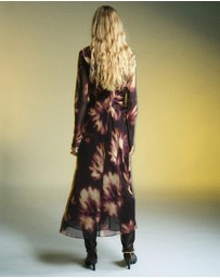 M.N.G - Tie-Dye Ruched Dress