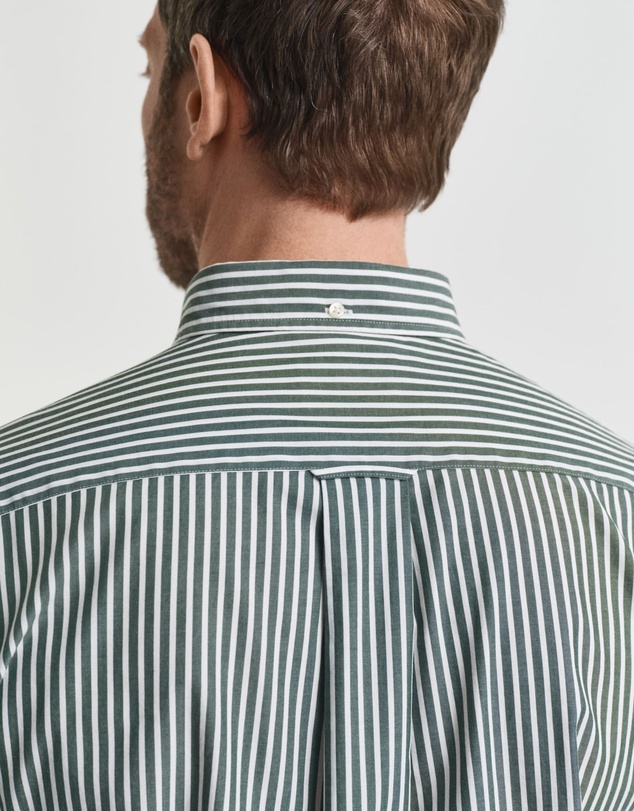 Gant - Regular Fit Striped Poplin Shirt