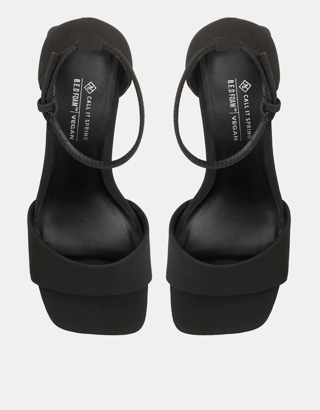 Call It Spring - Vicki Ankle Strap Block Heels