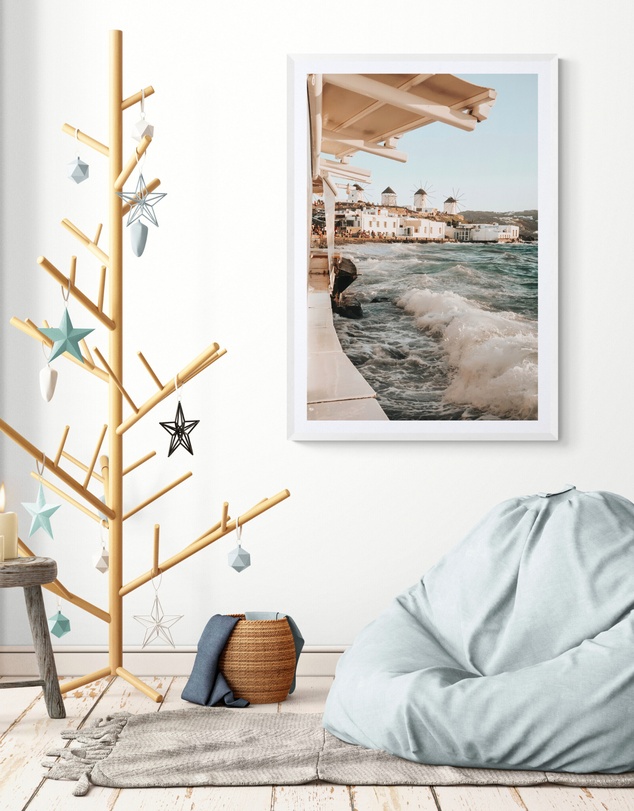 Amichi Co - Windmills Fine Art Print