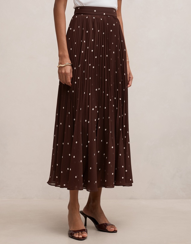 Forever New Petite - Aurora Petite Pleated Skirt