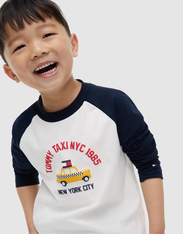 Tommy Hilfiger - Graphic Long Sleeve T-Shirt - Kids