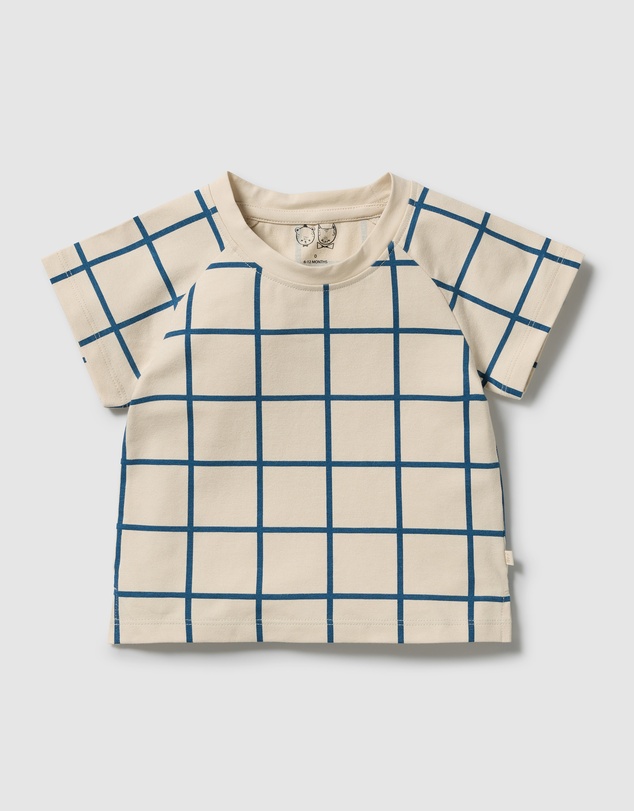 Wilson & Frenchy - Check Organic Tee - Babies-Kids
